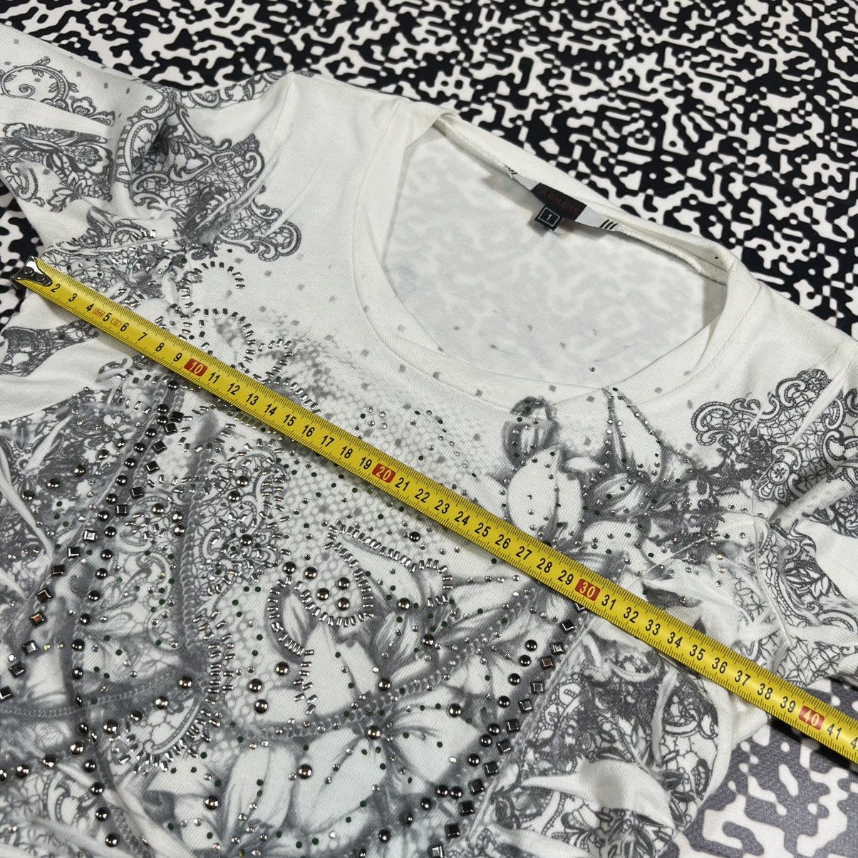 Japanese Brand Vintage Y2K Japanese Flower Abstract Sexy Style Mini Dress Size S / US 4 / IT 40 - 24 Thumbnail