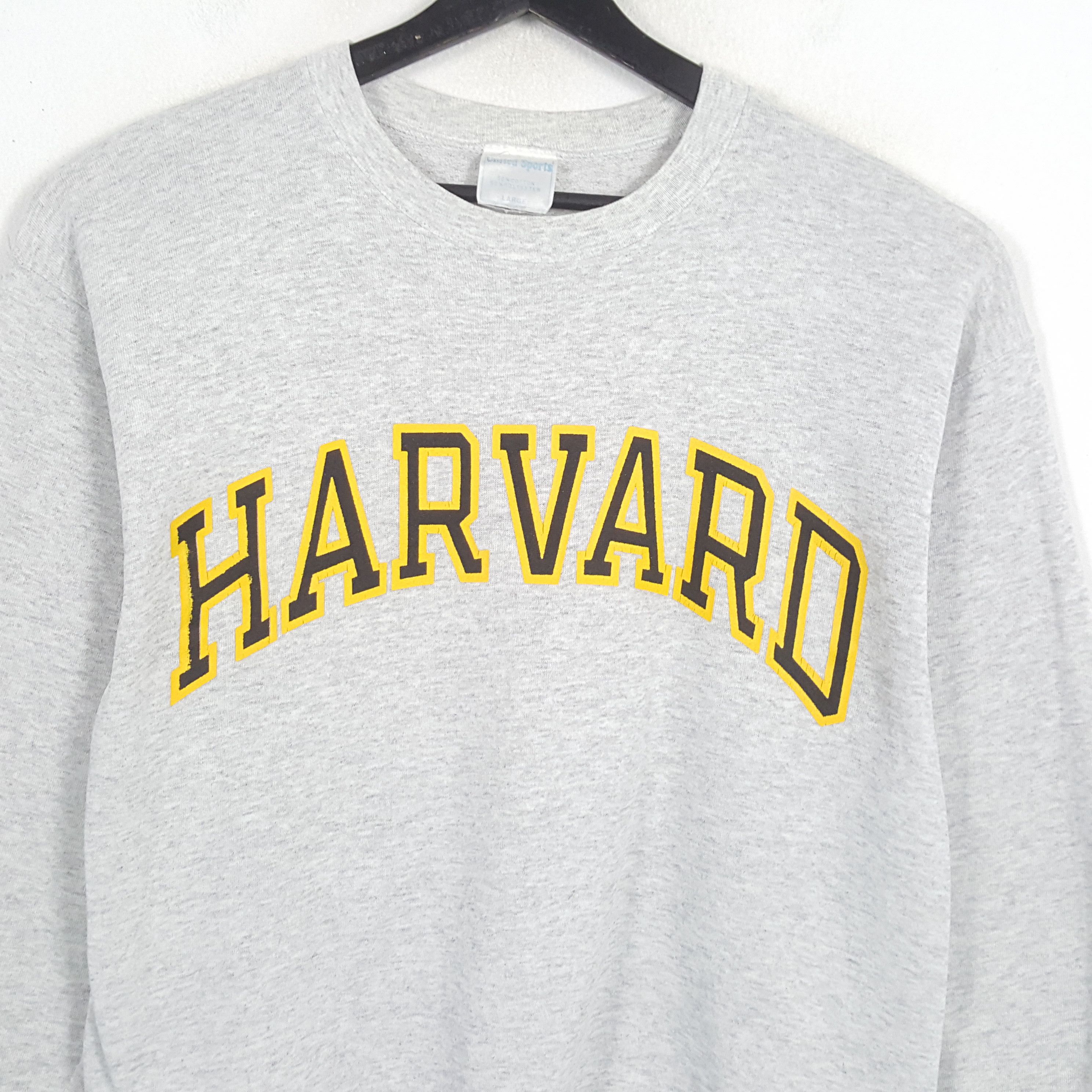 Vintage HARVARD Center Spellout Design Vintage Sweatshirt Size US M / EU 48-50 / 2 - 2 Thumbnail