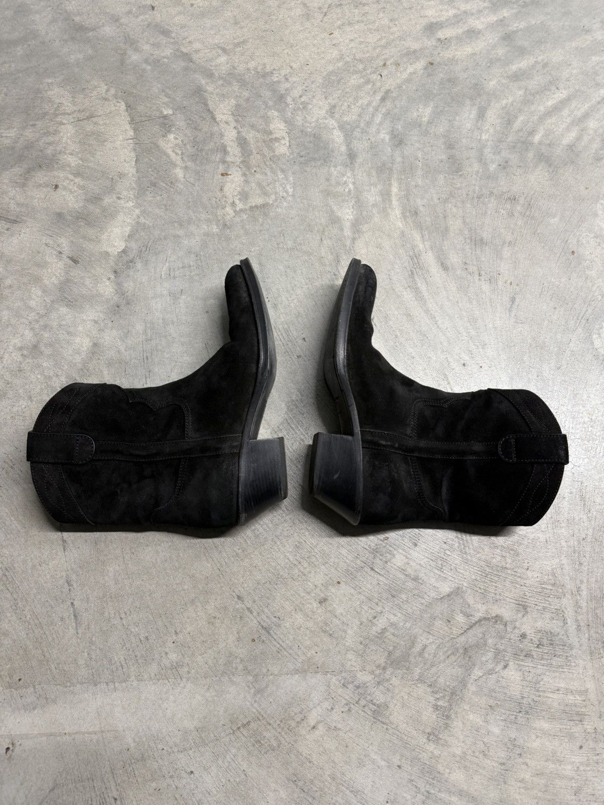 Saint Laurent Paris Saint Laurent Eastwood 45 Santiag Cowboy Boots Size US 12 / EU 45 - 4 Thumbnail