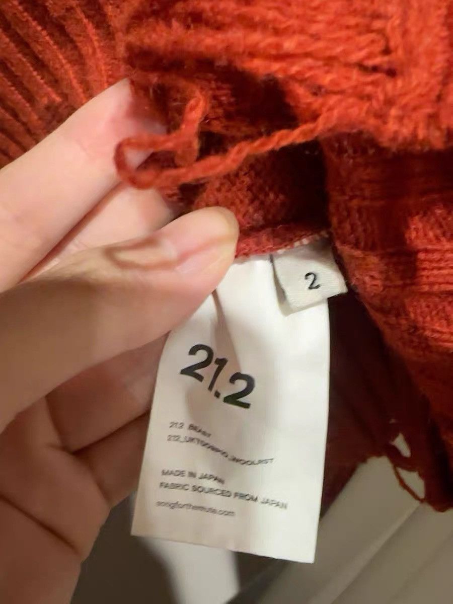 Song For The Mute Song for the mute 21.2 Red Wool Sweater Size US M / EU 48-50 / 2 - 8 Thumbnail
