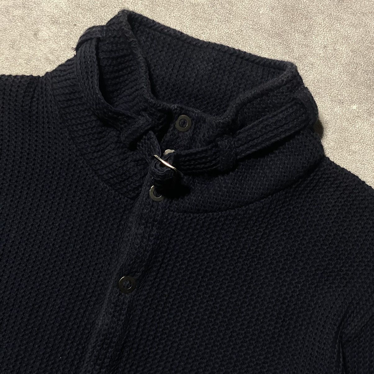 Tornado Mart Zero Tornado Mart Knit Strap Collar Waffle Snap Button Size US M / EU 48-50 / 2 - 3 Thumbnail