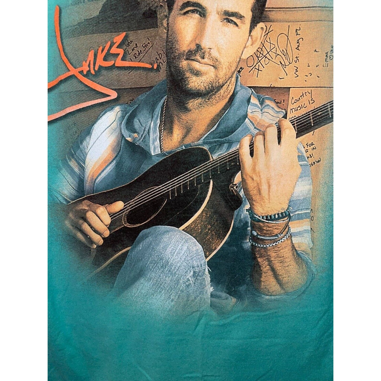 Tultex Womens Jake Tour Shirt Country Musician Tee Women 2016 Small Size S / US 4 / IT 40 - 4 Thumbnail
