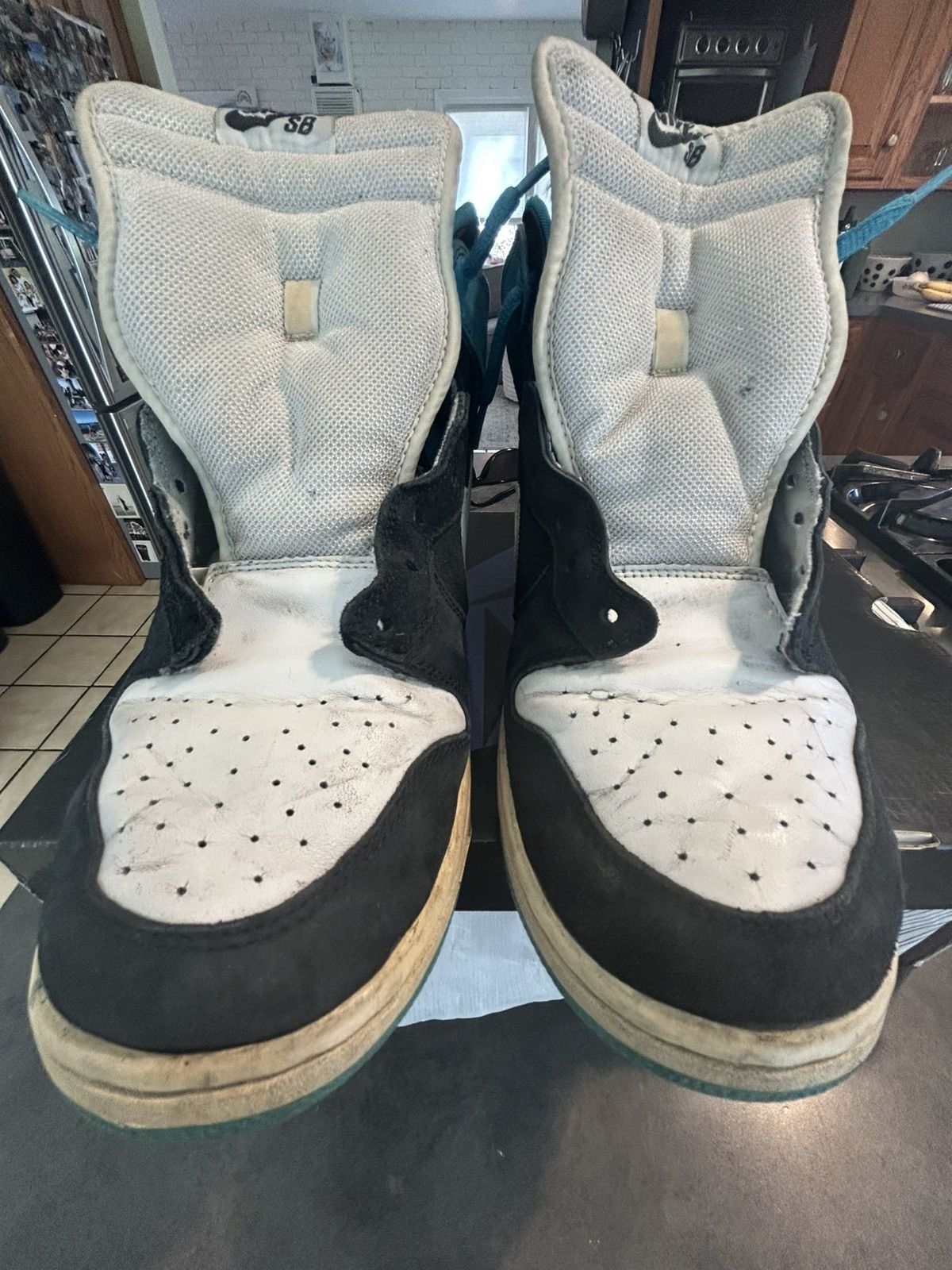 Nike Nike dunk pro sb high top “send help” Size US 11 / EU 44 - 1 Thumbnail
