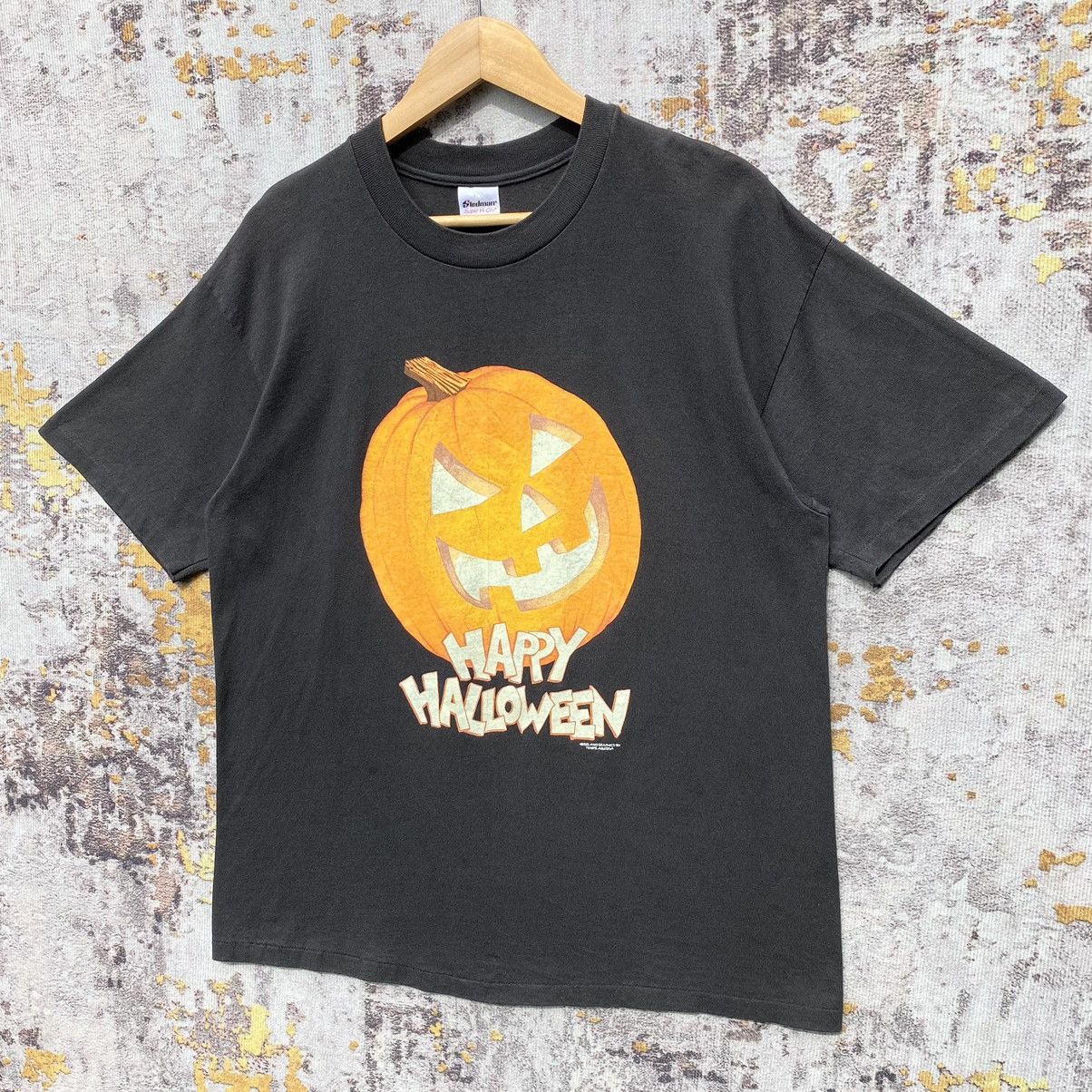 Other Vintage 90s Happy Halloween Shirt Pumpkin Happy Halloween Size US L / EU 52-54 / 3 - 3 Thumbnail