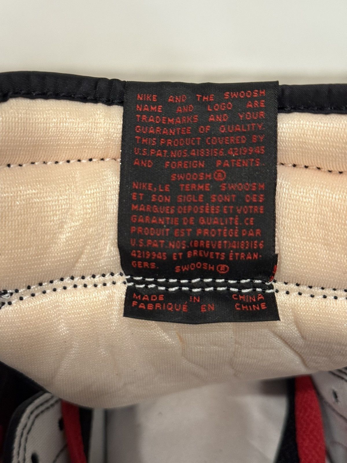 Jordan Brand Jordan 1 Retro High '85 OG Bred Banned HV6674-067 Red Sz 12 Size US 12 / EU 45 - 7 Thumbnail