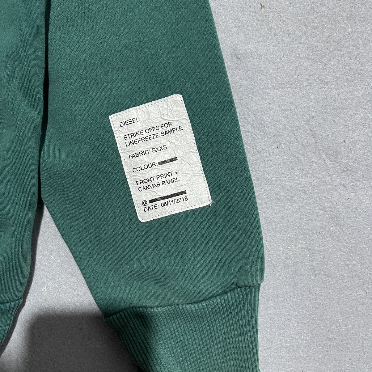 Diesel Diesel Aesthetic Graphic Sweatshirt – Green – 2018 Release Size US L / EU 52-54 / 3 - 7 Thumbnail