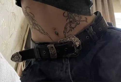 Other american westejapanskin pu leather belt Size ONE SIZE - 7 Thumbnail