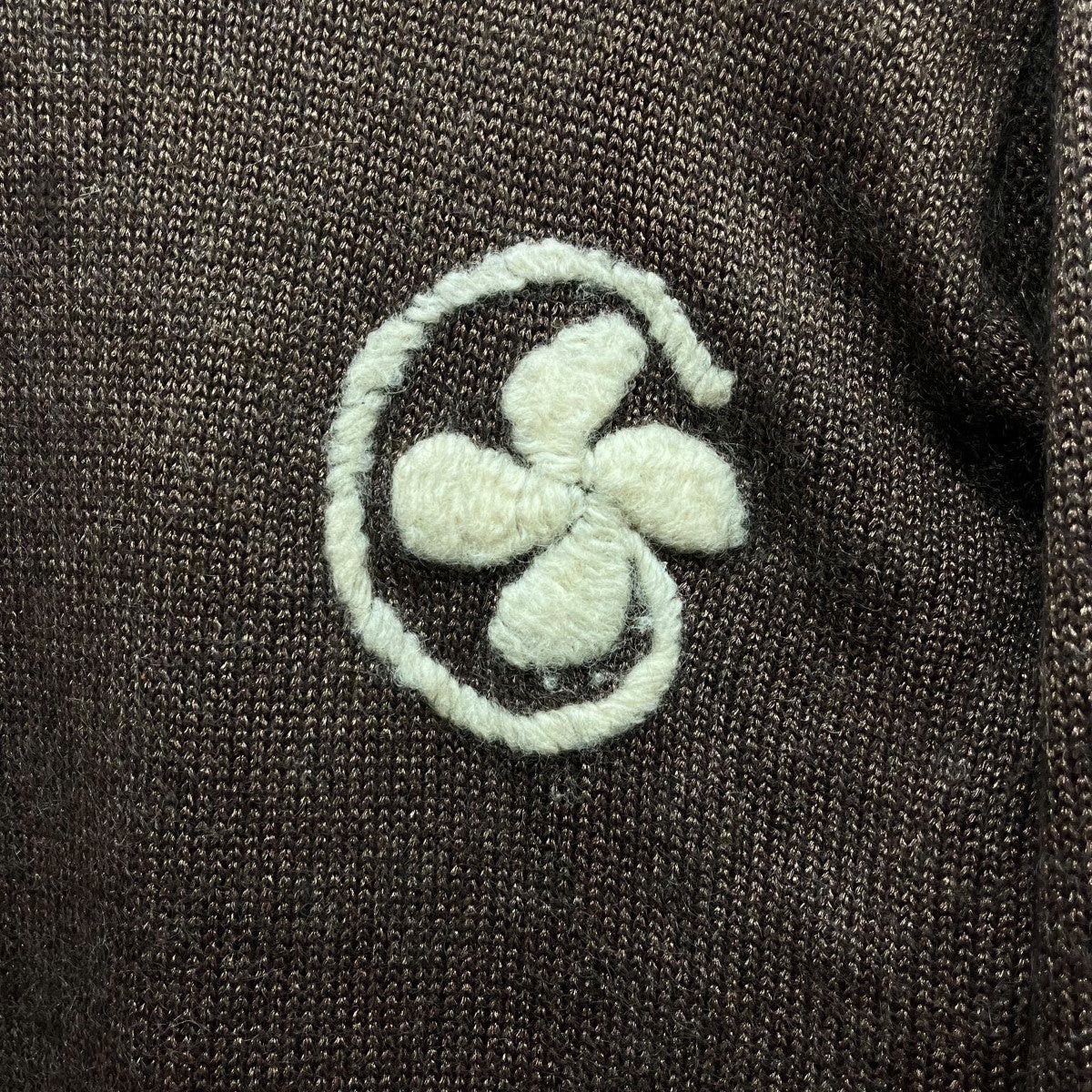Yohji Yamamoto 🐎 Clover Mohair Blend Sweater Size US L / EU 52-54 / 3 - 5 Thumbnail