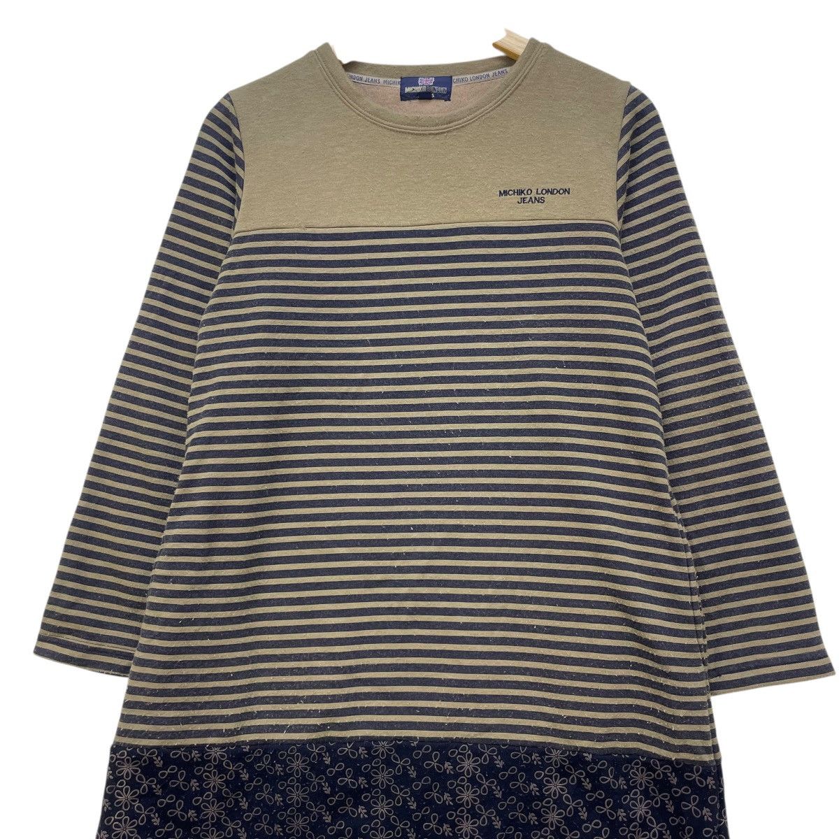Michiko Koshino London 💥Japanese Brand Michiko Korshino Stripe Dress Jacket Size M / US 6-8 / IT 42-44 - 3 Thumbnail