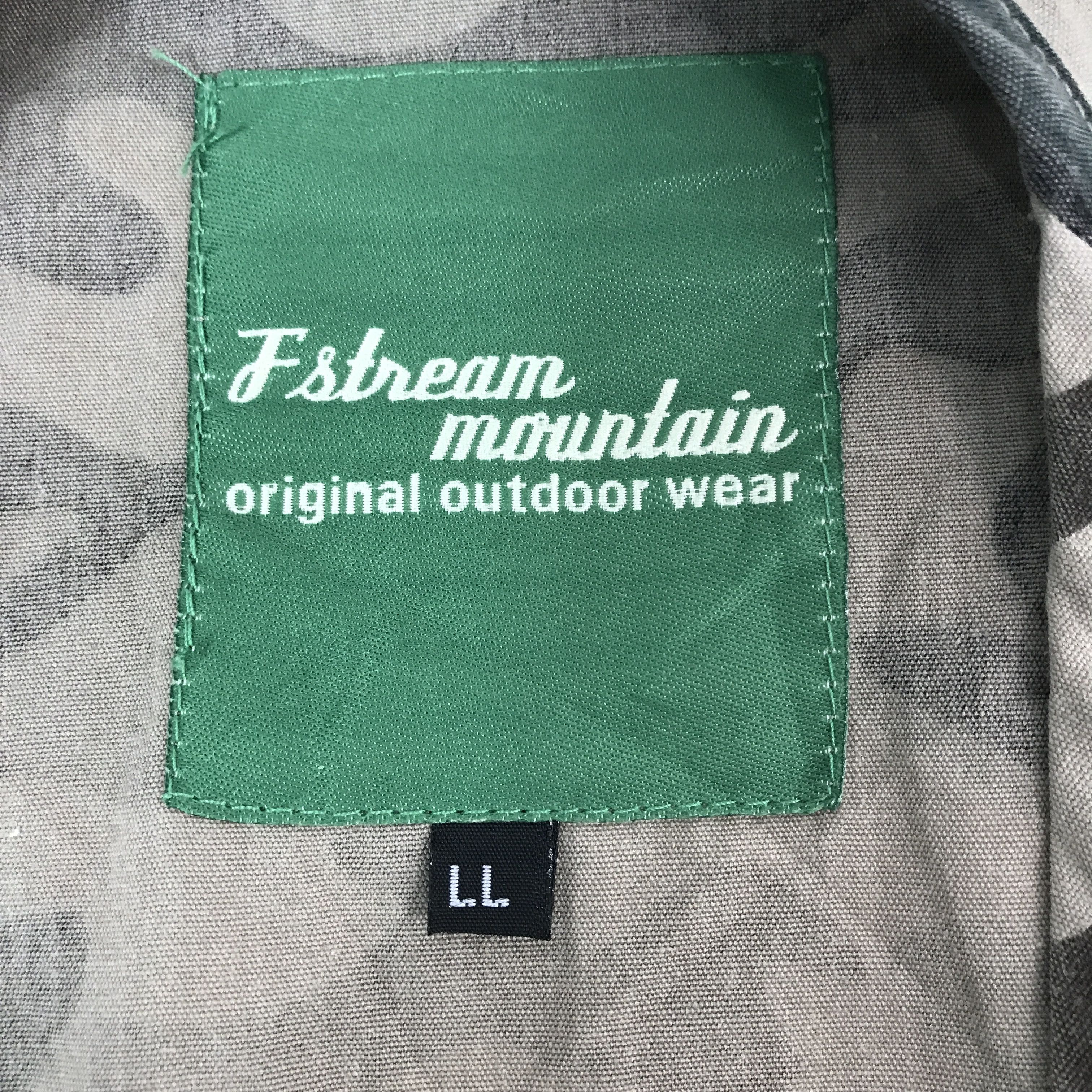 Japanese Brand × Vintage Vintage Fstneam Mountain camo vest tactical Jacket Size US L / EU 52-54 / 3 - 11 Thumbnail