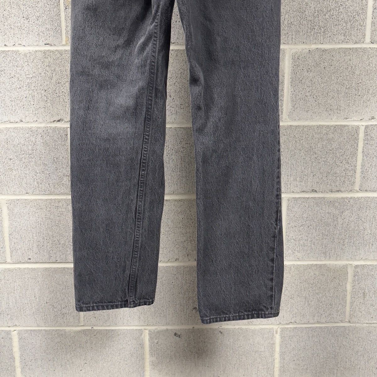 Levi's Vintage 90s Levi's 501 Faded Black Jeans ERD Grunge Chrome Size US 28 / EU 44 - 8 Thumbnail