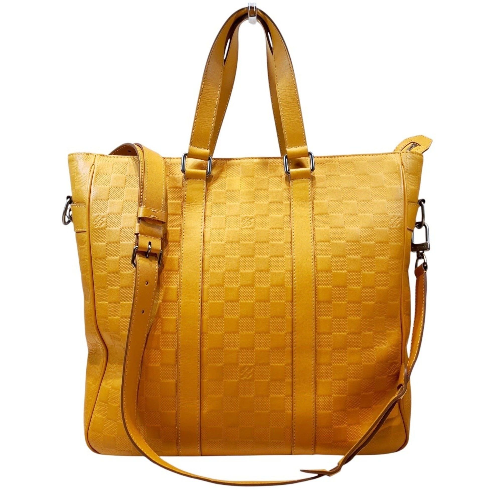 Louis Vuitton Louis Vuitton Neo Tadao Tote Bag, Damier Infini Leather, N41228 Size ONE SIZE - 1 Thumbnail
