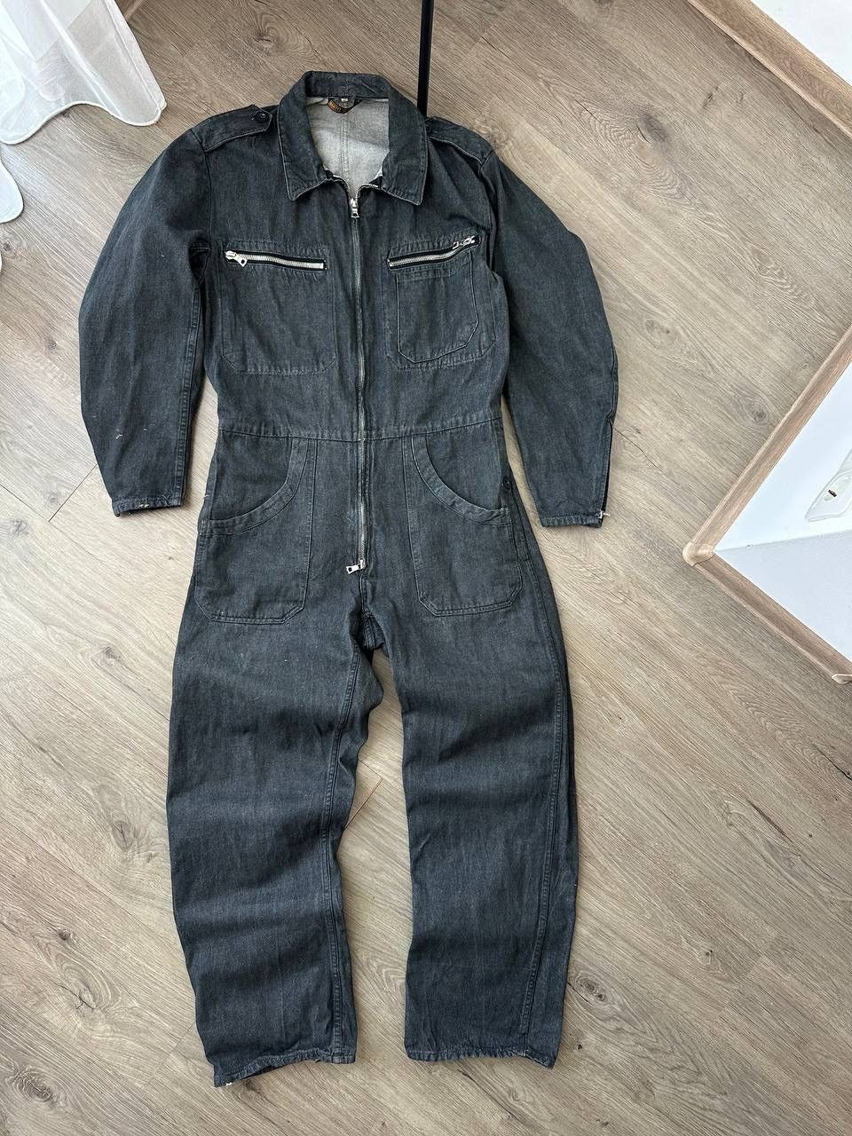 Japanese Brand × Vintage Vintage Marty Workwear Suit Overalls Gray Size US M / EU 48-50 / 2 - 2 Thumbnail