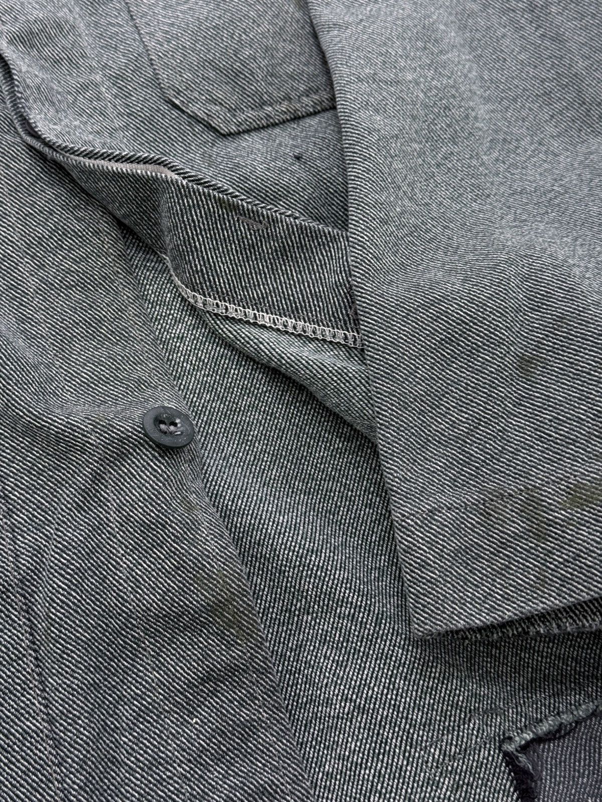 Le Laboureur Vintage 70s Swiss Distressed Chore Work Jacket Size US M / EU 48-50 / 2 - 7 Thumbnail