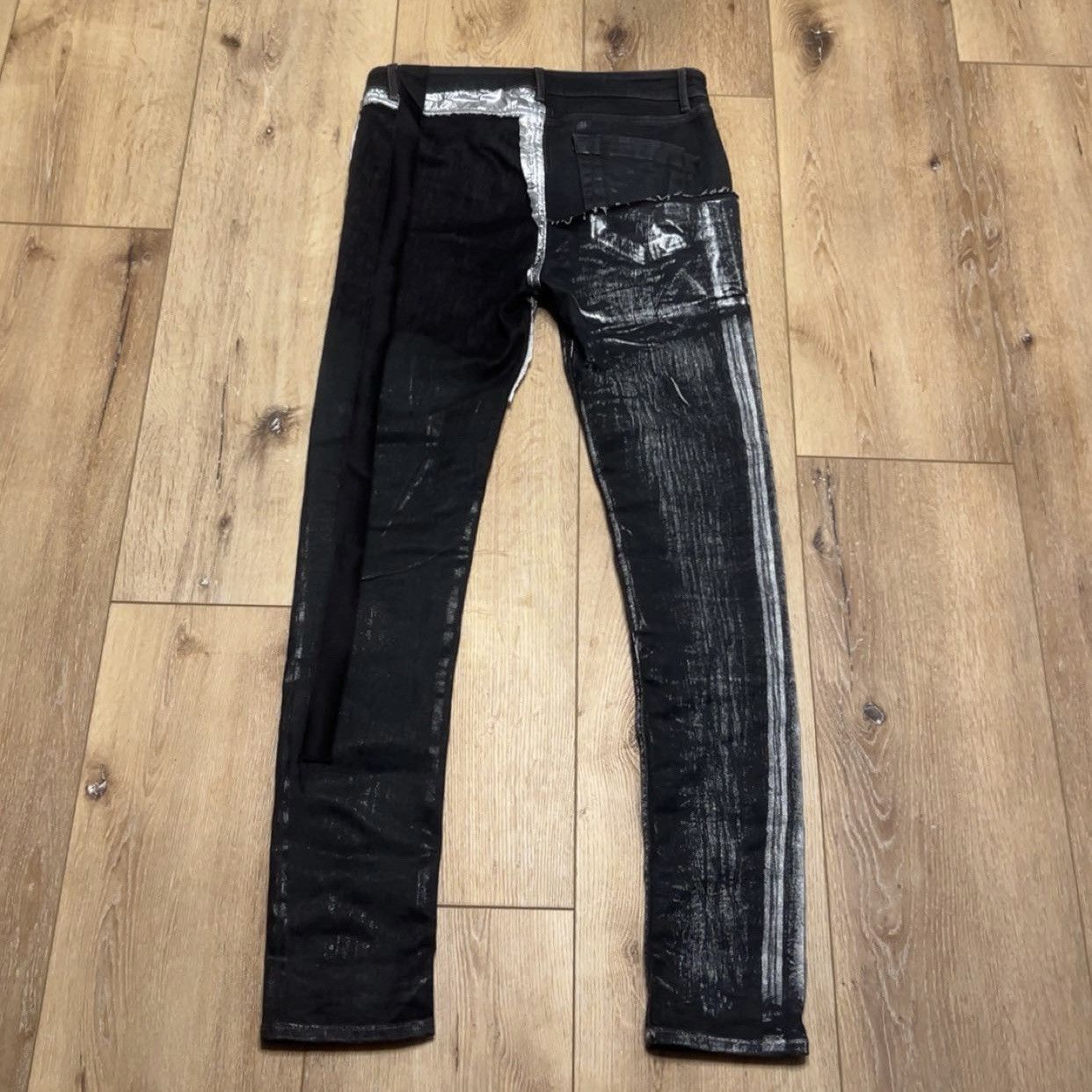 Rick Owens Drkshdw Rick Owens DRKSHDW SS20 Sample Collage Tyrone Denim Size US 31 - 5 Thumbnail