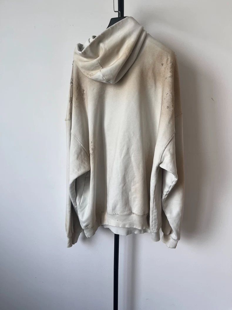 Balenciaga Balenciaga Letter Printed Hooded Long Sleeve Hoodie Regula Size US M / EU 48-50 / 2 - 2 Thumbnail