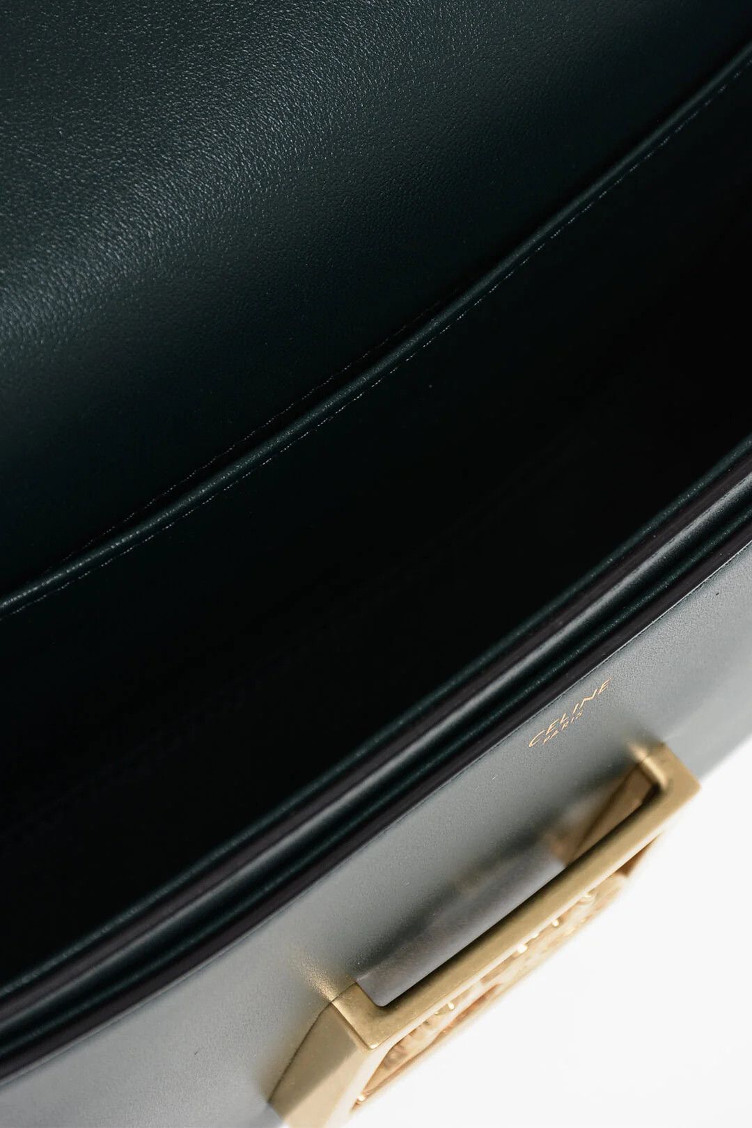 Celine og1mm0326 Size: OS / Leather Shoulder Bag in Green Size ONE SIZE - 5 Thumbnail