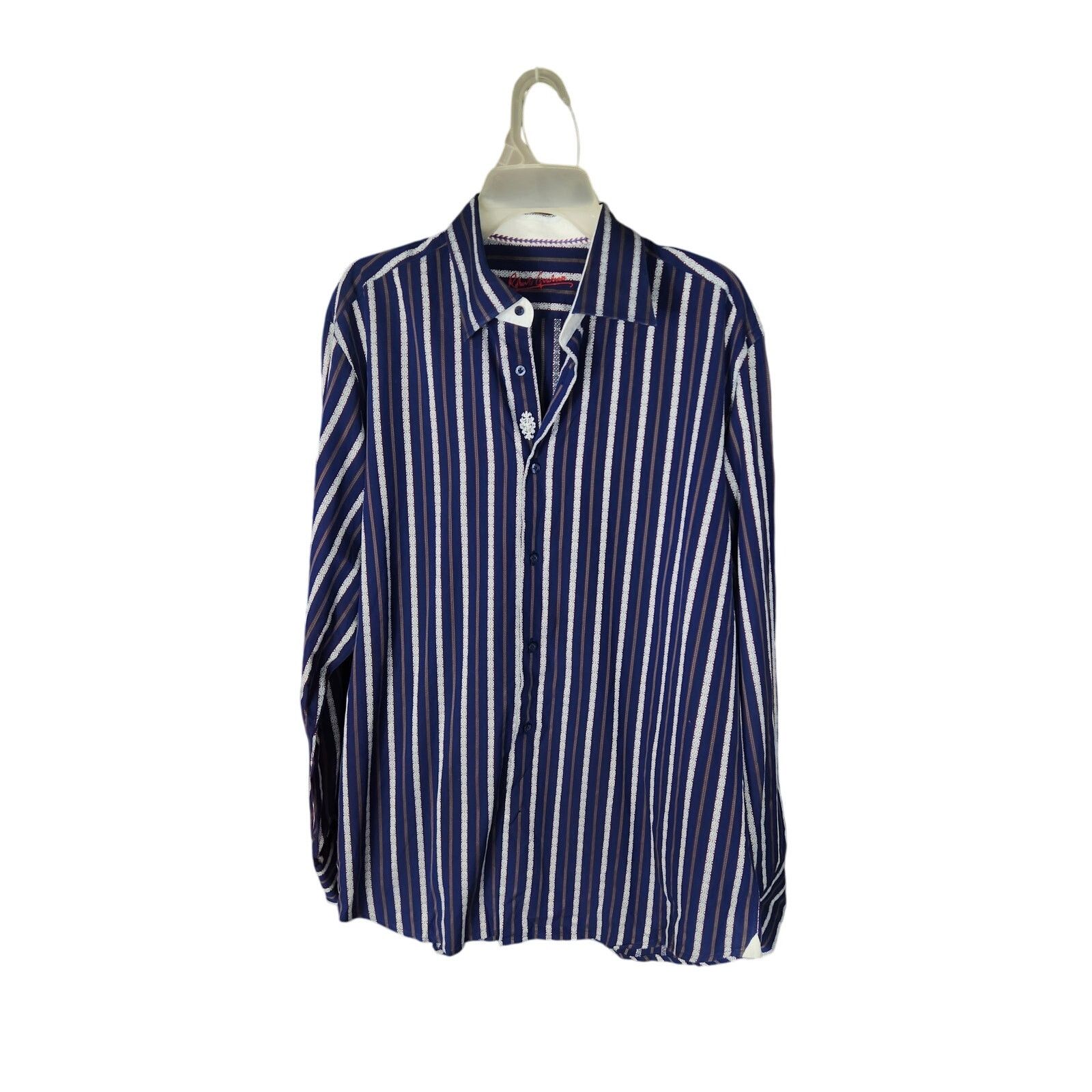 Robert Graham Robert Graham long sleeve button up shirt men's L/XL Size US XL / EU 56 / 4 - 1 Thumbnail
