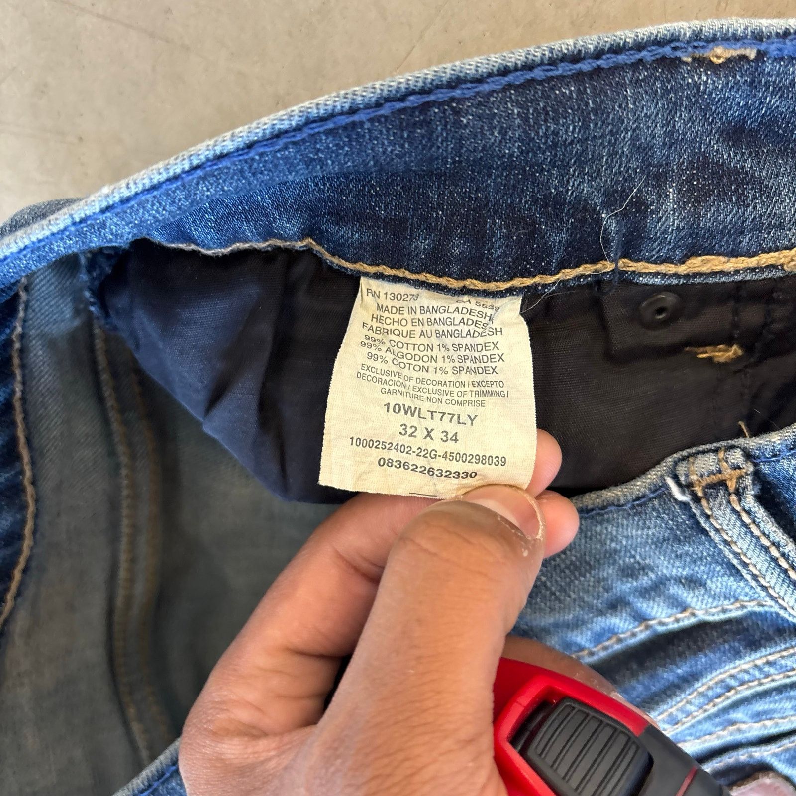 Wrangler y2k vintage faded washed bootcut jeans Size US 32 / EU 48 - 5 Thumbnail