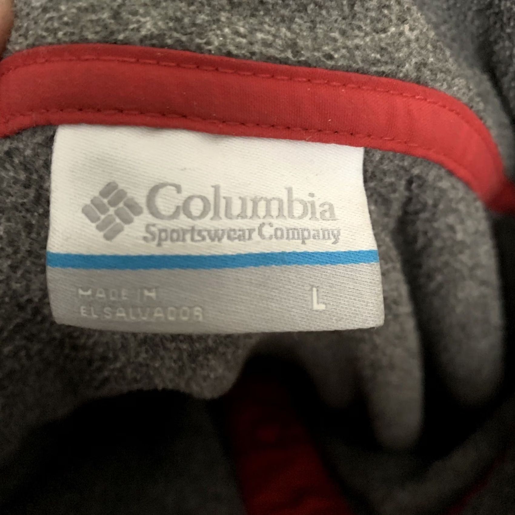 Vintage Columbia PFG Harborside Pullover Mens Large Gray Ohio State Fleece 1/4 Zip 1/2 Zip 100% Polyester Solid Jacket Casual Collection Size US L / EU 52-54 / 3 - 2 Thumbnail