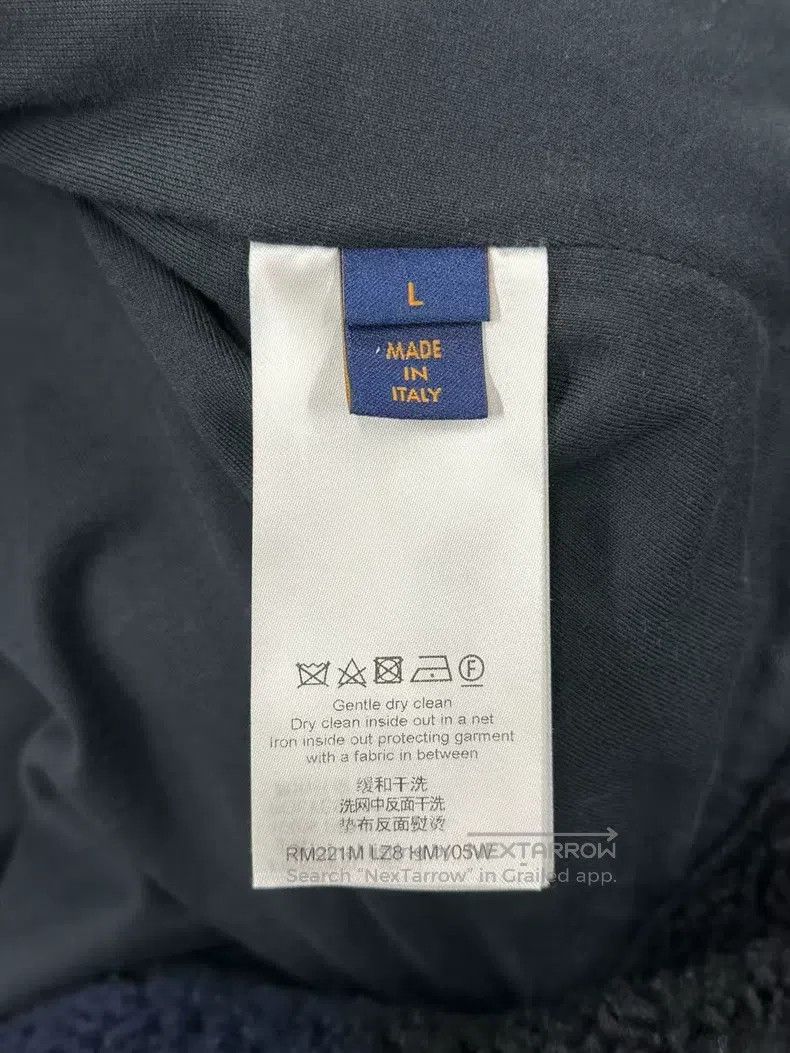 Louis Vuitton Louis Vuitton Blue and black checkerboard teddy fleece zip Size US L / EU 52-54 / 3 - 4 Thumbnail