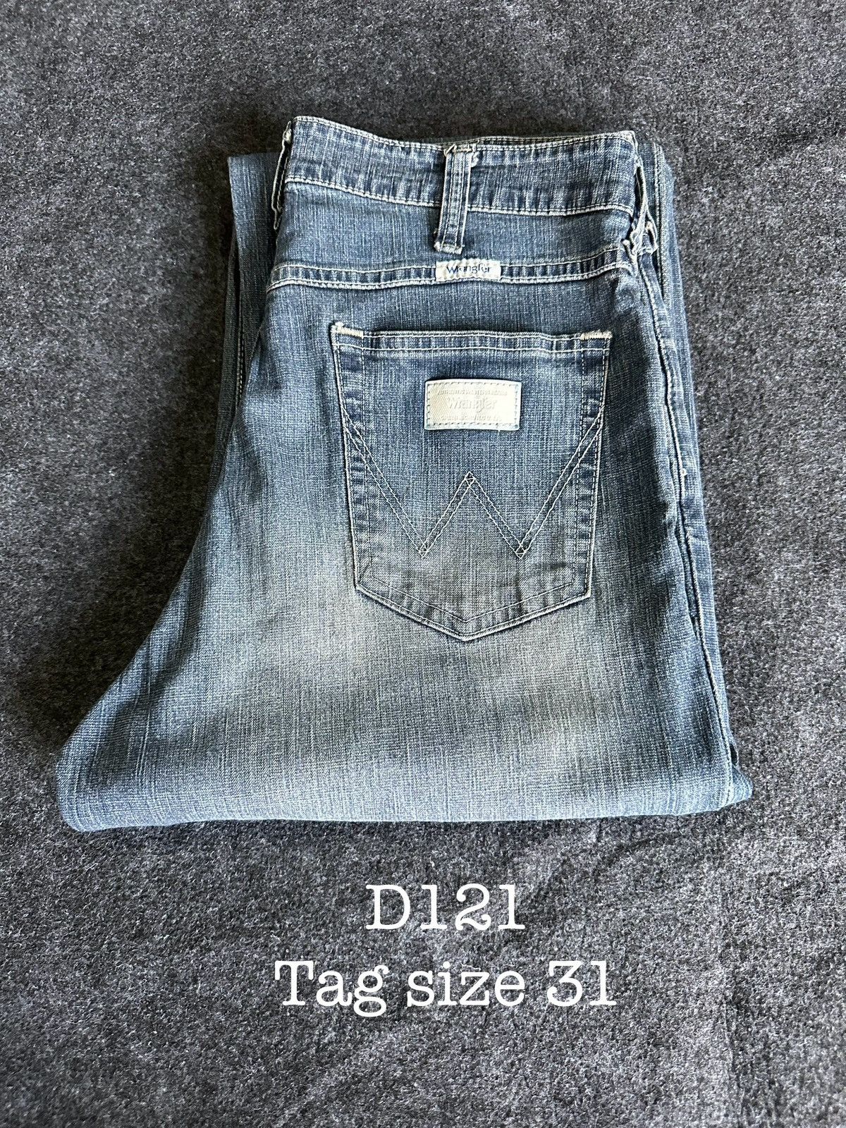 Vintage × Wrangler Vintage Wrangler 3444 White Tag Denim Size 30 D121 Size US 30 / EU 46 - 12 Thumbnail