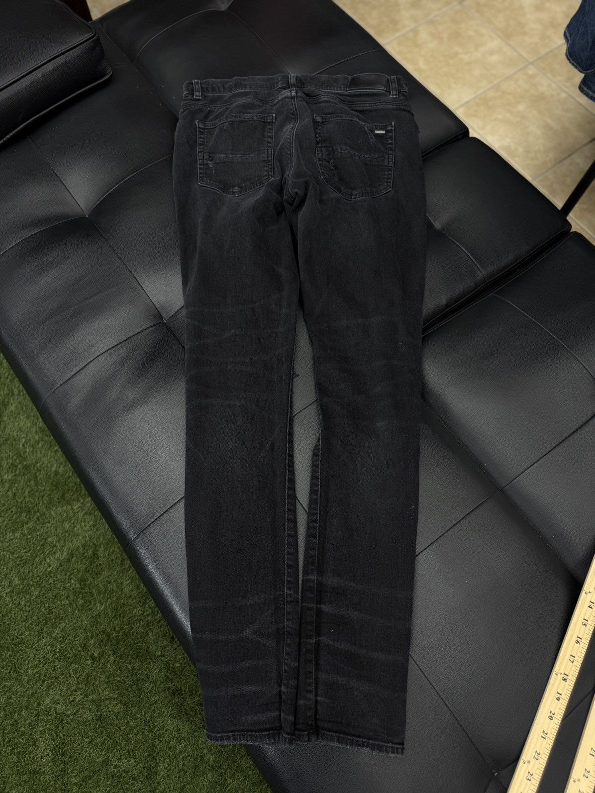 Amiri Amiri Jeans Black Colorful Patch Size 33 🧼 Size US 33 - 16 Thumbnail