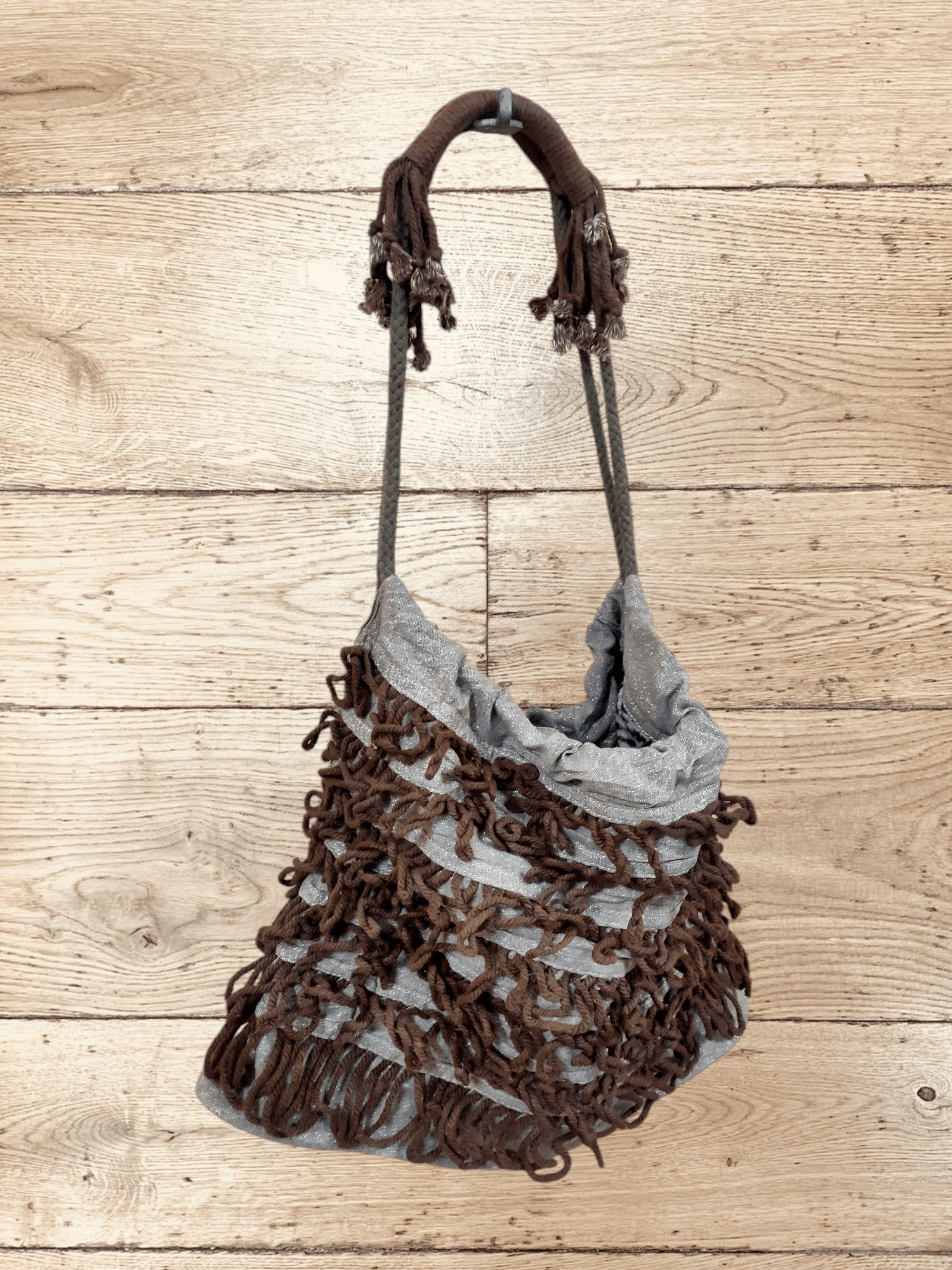 Japanese Brand CASSELINI FRINGE TOTE BAG Size ONE SIZE - 3 Thumbnail