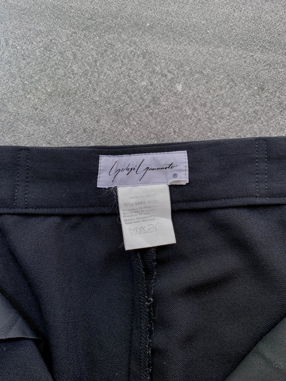 Yohji Yamamoto FREE TAX! Ys Wool Balloon Cropped Trousers Size US 30 / EU 46 - 8 Thumbnail