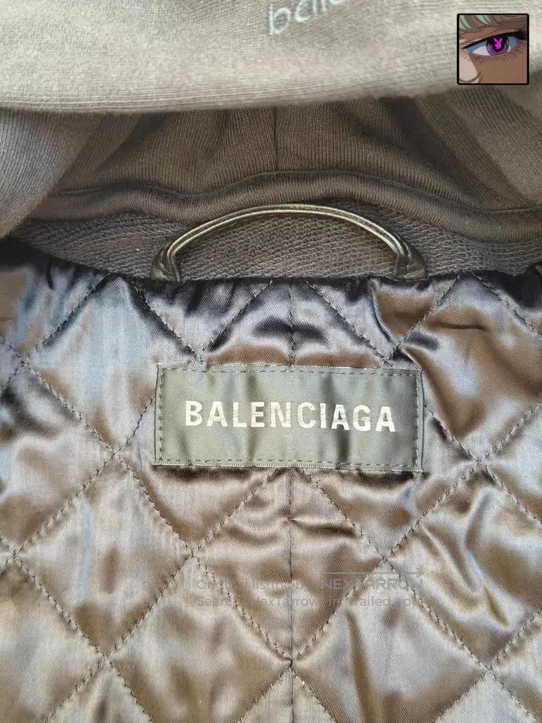 Balenciaga Balenciaga Solid color hooded zippered long sleeve jacket Size S / US 4 / IT 40 - 3 Thumbnail