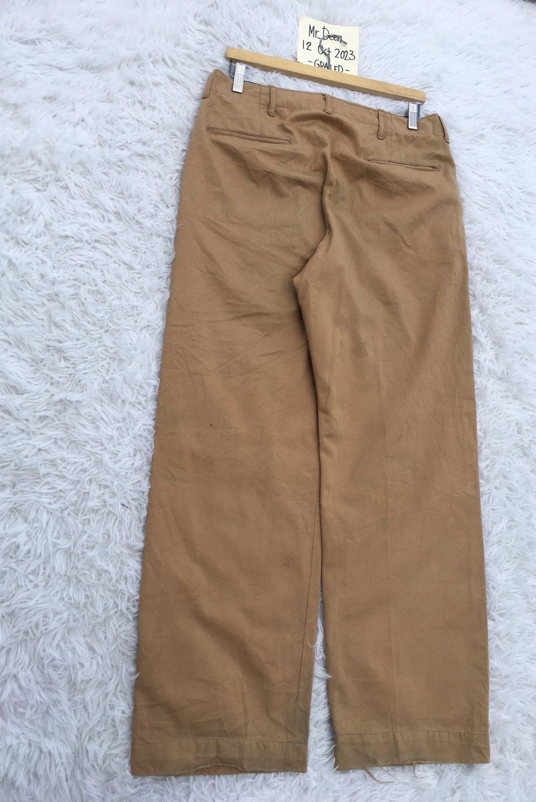 Buzz Rickson's Vtg Buzz Ricksons 1945 Model US Army Trousers/Khakis Pants Size US 32 / EU 48 - 21 Thumbnail