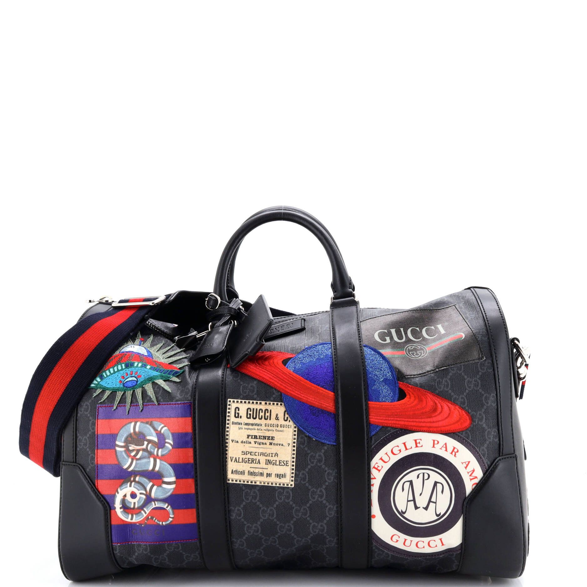 Gucci Night Courrier Carry On Convertible Duffle Size ONE SIZE - 1 Thumbnail