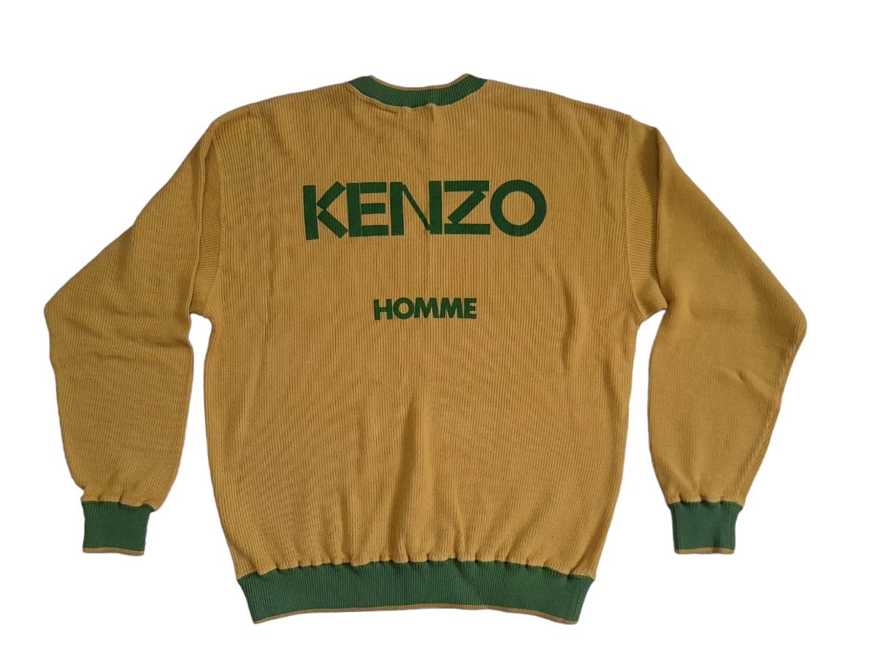 Kenzo Kenzo Homme Paris Sweatshirts Knitwear (Z02) Size US M / EU 48-50 / 2 - 1 Thumbnail