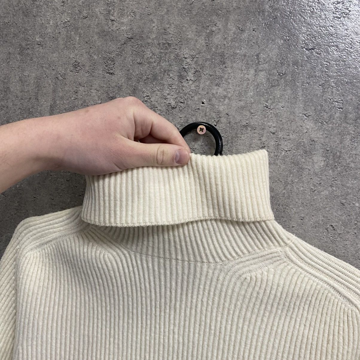 Stone Island Vintage Stone Island Turtleneck Wool Knit Sweater Size US L / EU 52-54 / 3 - 7 Thumbnail
