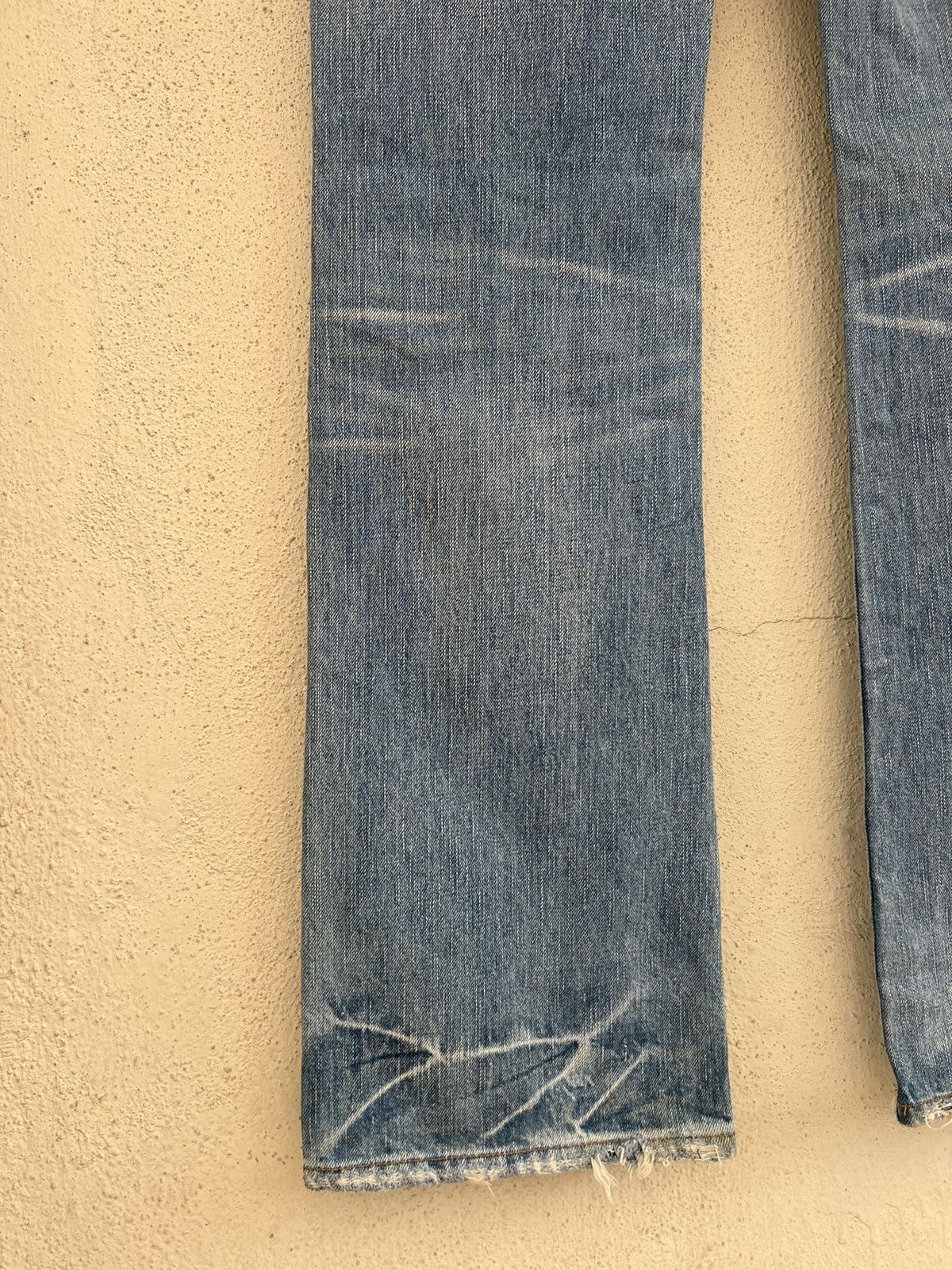 Vintage Vintage Bonds & Peace Japan Rips Distress Denim Flare Jeans Size US 32 / EU 48 - 16 Thumbnail