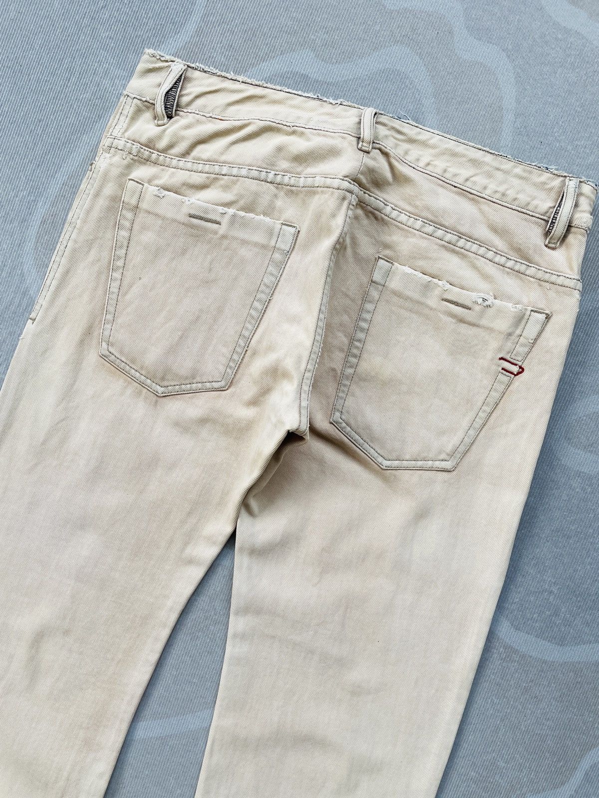 Diesel Diesel Distressed Jeans (P74) Size US 32 / EU 48 - 9 Thumbnail