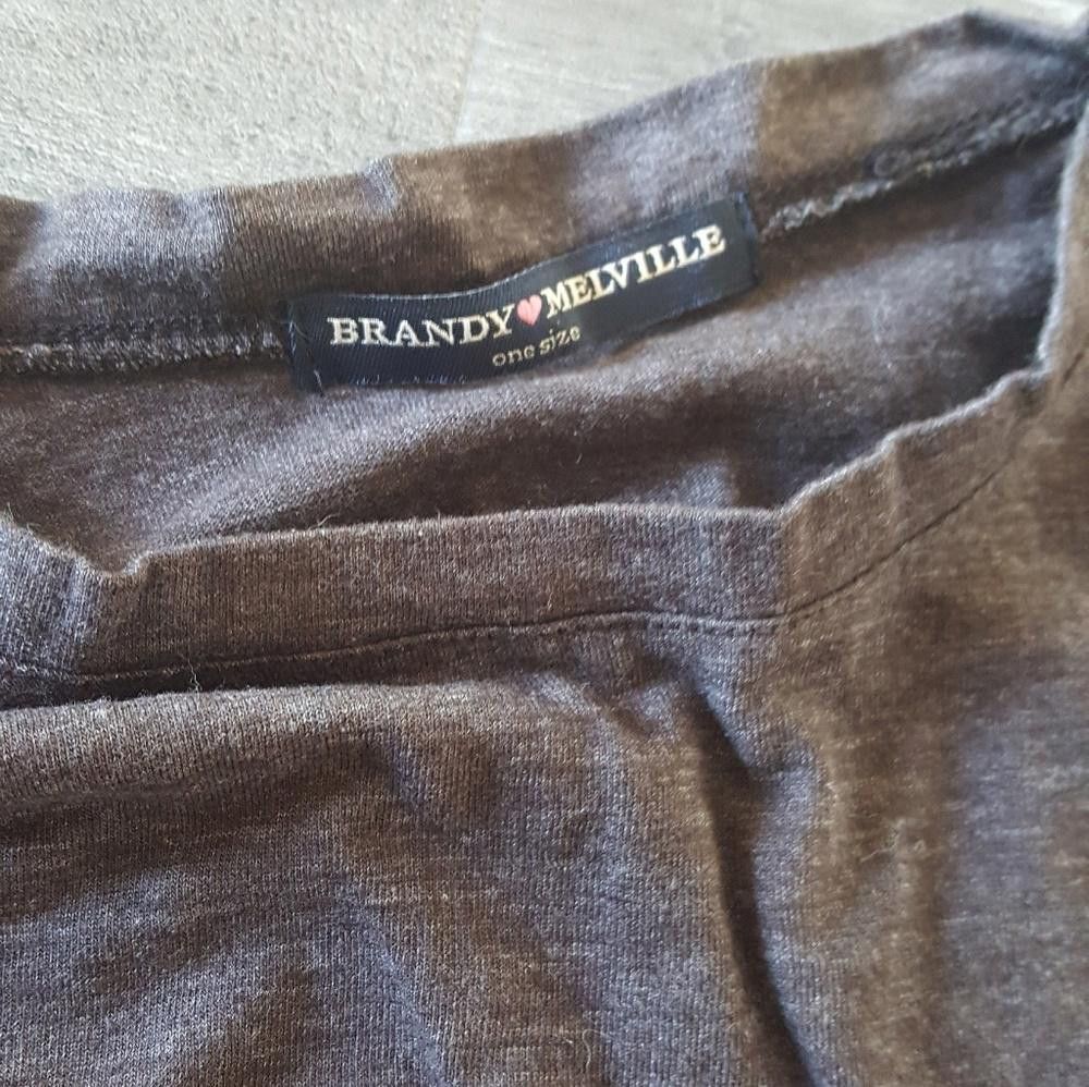 Designer Chocolate Melville Folded Short Sleeve Size ONE SIZE - 3 Thumbnail