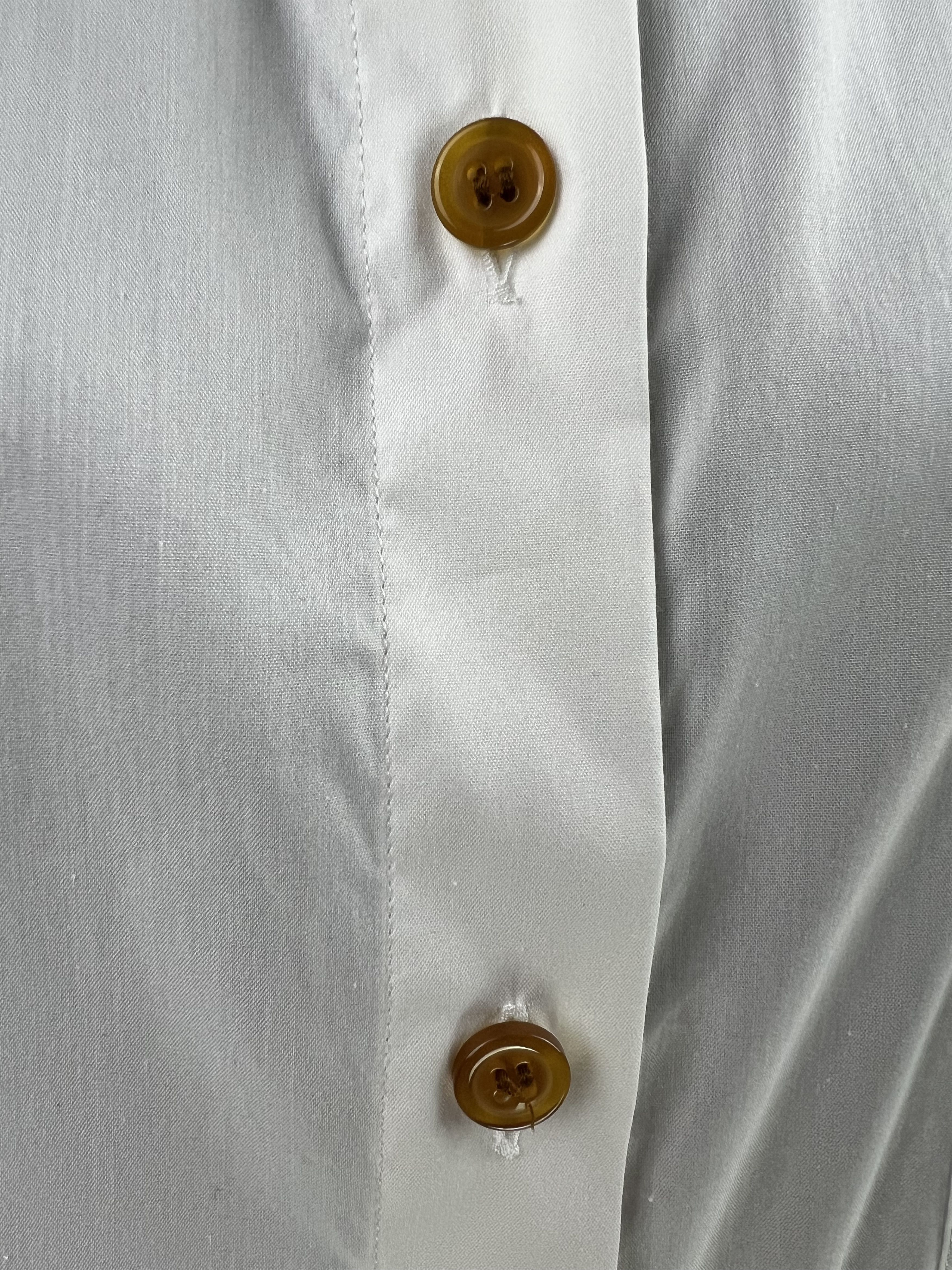Vivienne Westwood Vivienne Westwood Red Label White Long Sleeve Shirt IT42 Size M / US 6-8 / IT 42-44 - 5 Thumbnail