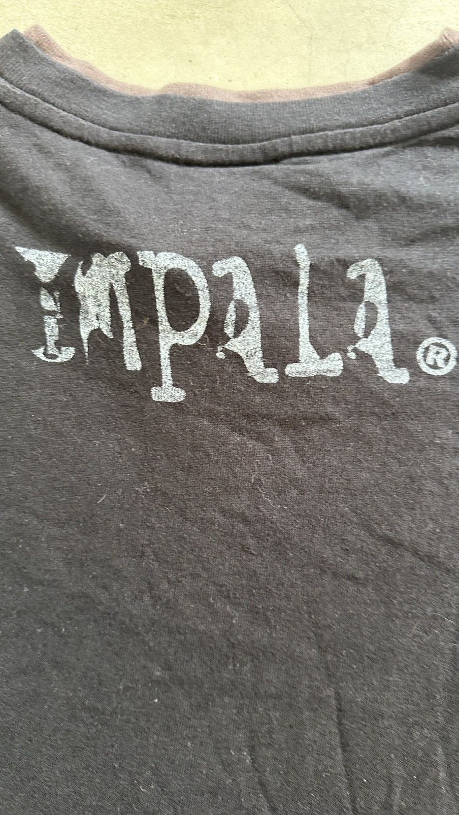 Japanese Brand VINTAGE IMPALA GOTH TEE Size US L / EU 52-54 / 3 - 7 Thumbnail