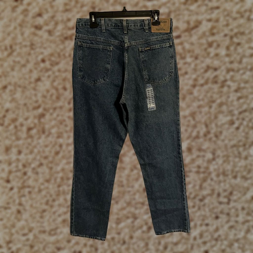 Vintage VINTAGE OshKosh B'gosh Jeans Straight Leg Western Mens 33x34 Blue 34 Inseam 100% Cotton New Size US 33 - 1 Thumbnail
