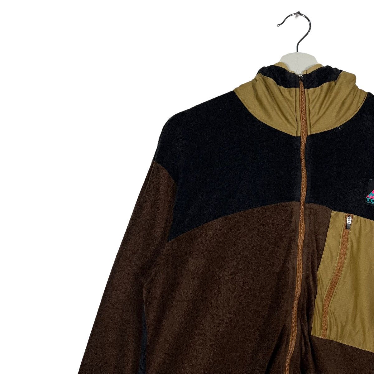 Japanese Brand 🔥 MOUNTAIN RUNNING COMPANY FLEECE HYBRID JACKET MADE IN JPN Size US L / EU 52-54 / 3 - 7 Thumbnail