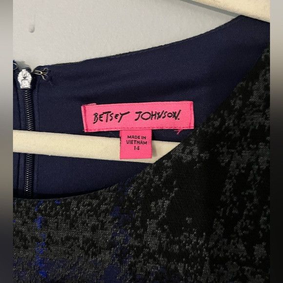 Betsey Johnson Betsey Johnson Nor So Schoolgirl Midi Dress Puff Sleeves 14 Size XL / US 12-14 / IT 48-50 - 7 Thumbnail