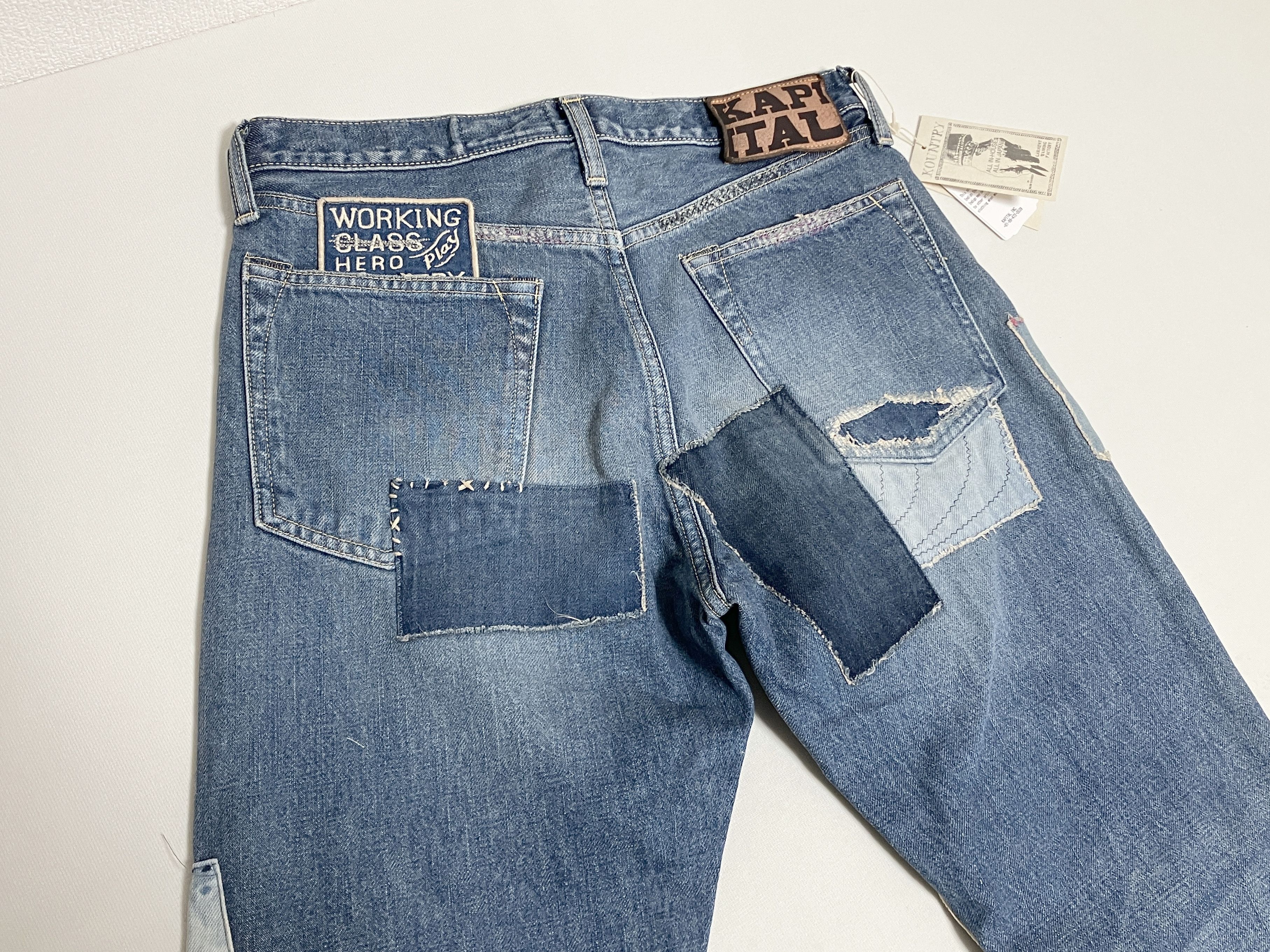 Kapital KAPITAL 14oz Denim 5P pants monkey cisco Dixie Remake new 32 Size US 32 / EU 48 - 10 Thumbnail