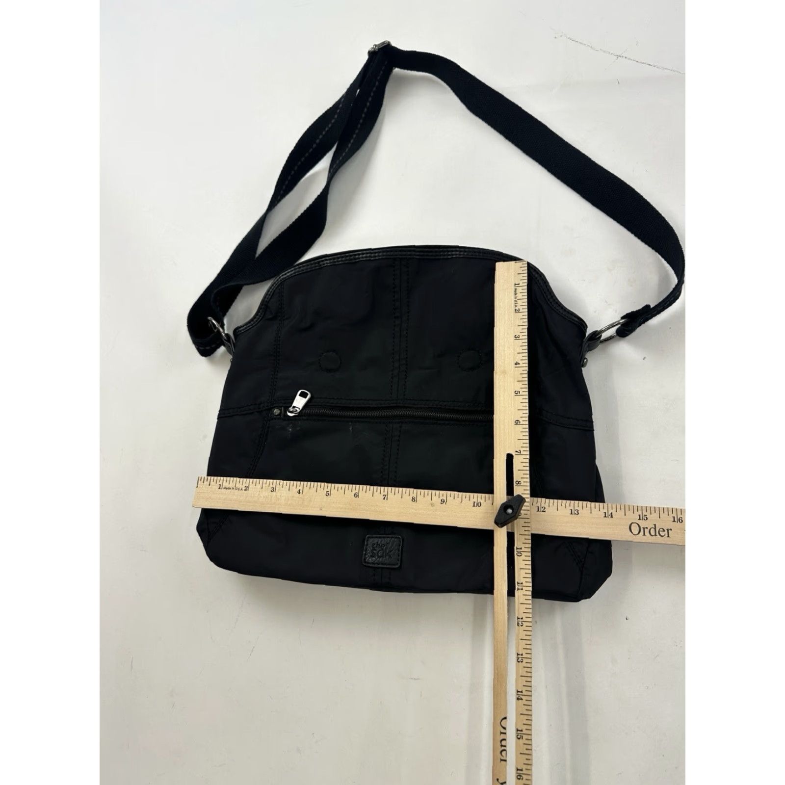 The Sak The Sak Crossbody Womens Black Flap Fold Over Shoulder Bag Size ONE SIZE - 4 Thumbnail