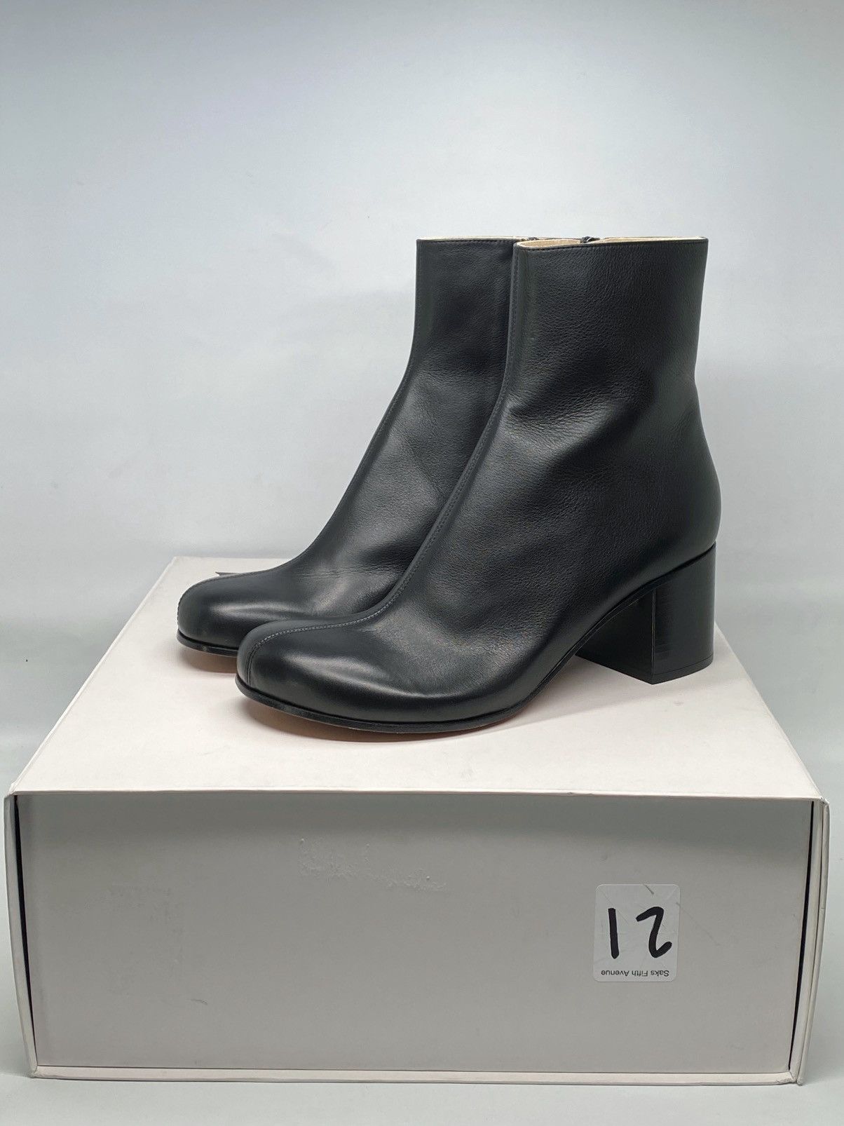 Loewe Loewe Terra 60MM Leather Ankle Booties size 39 Size US 9 / IT 39 - 12 Thumbnail