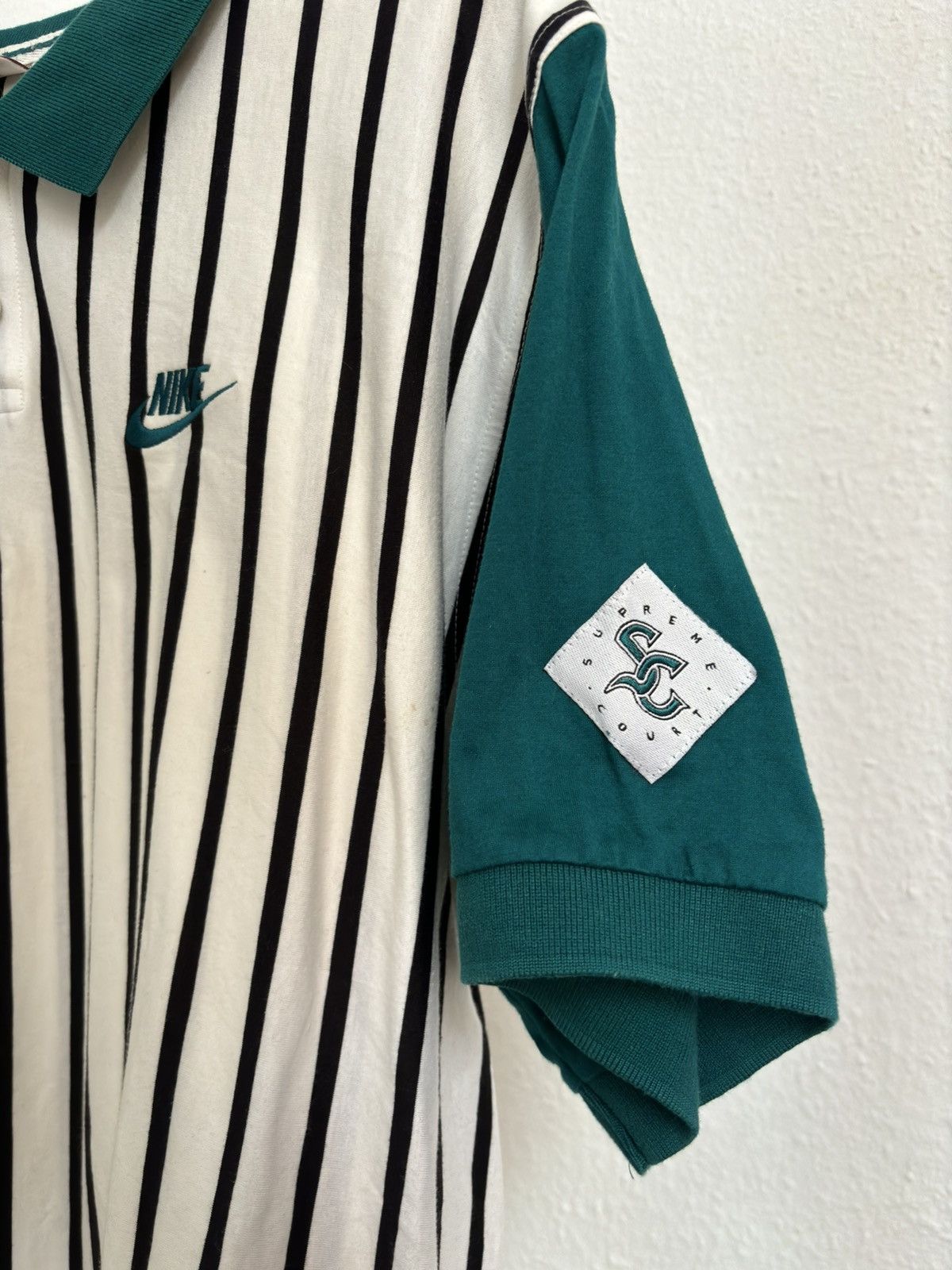 Nike × Vintage Nike Supreme Court Shirt Vintage 90s Size US L / EU 52-54 / 3 - 4 Thumbnail