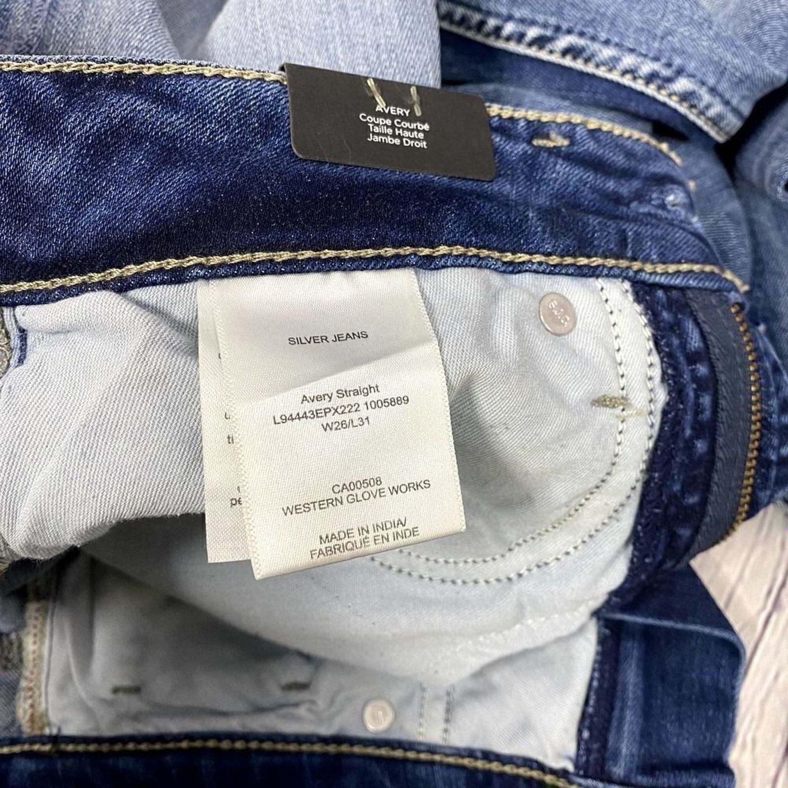 Other NWT Silver Jeans, Avery Curvy Fit Size 26" / US 2 / IT 38 - 7 Thumbnail