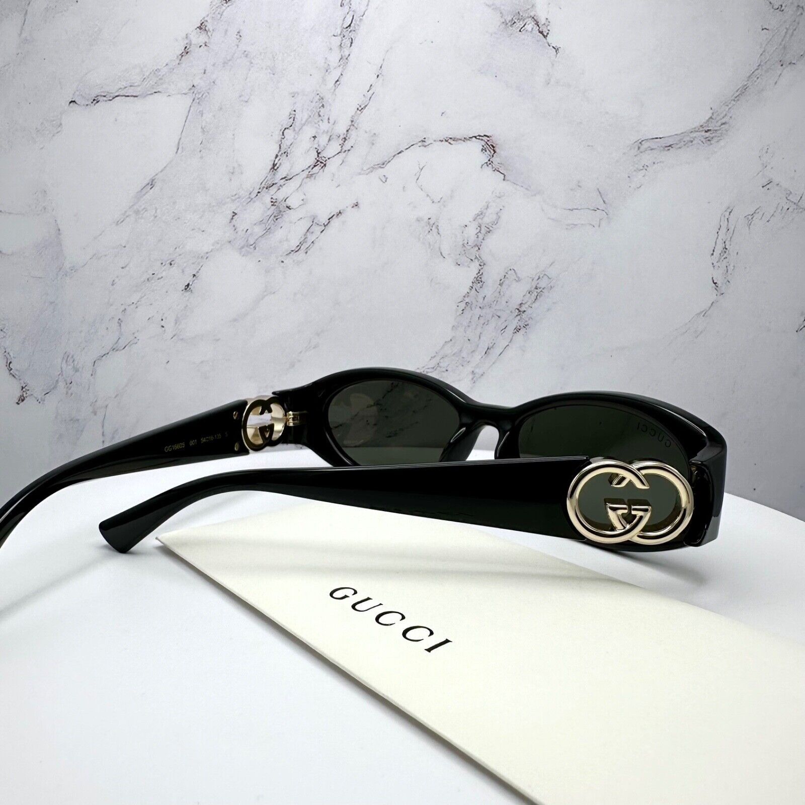 Gucci New Gucci Sunglasses Hailey Bieber Collaboration Black Size ONE SIZE - 13 Thumbnail
