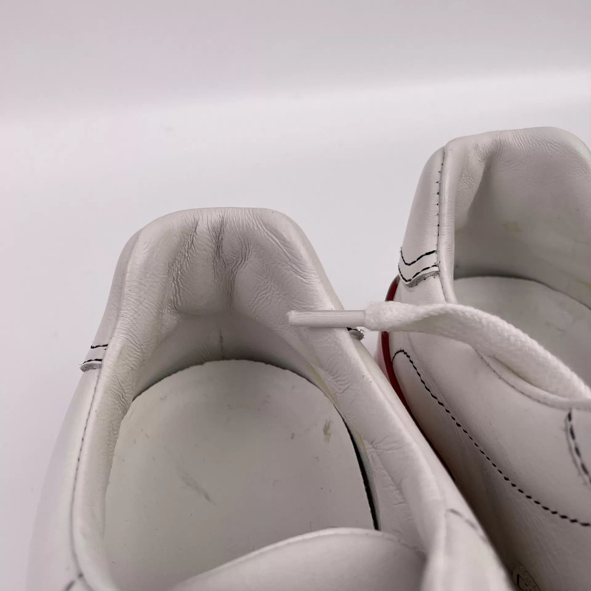 Hermes Hermès White Leather Sneakers Size 35 Size US 4.5 / IT 34.5 - 9 Thumbnail
