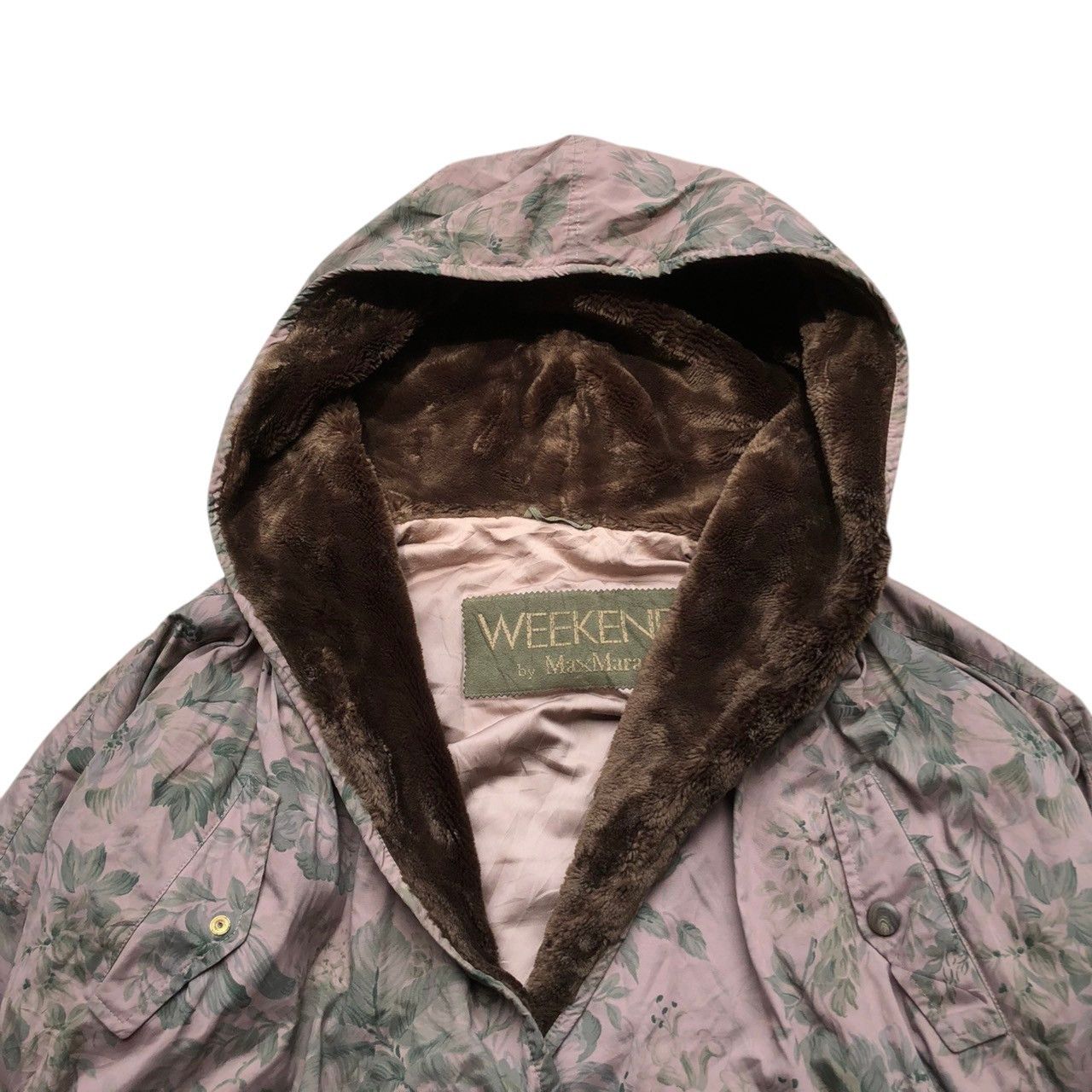 Max Mara × Vintage × Weekend Max Mara Vintage Weekend by Max Mara Italy Designer Floral Coats Size M / US 6-8 / IT 42-44 - 2 Thumbnail
